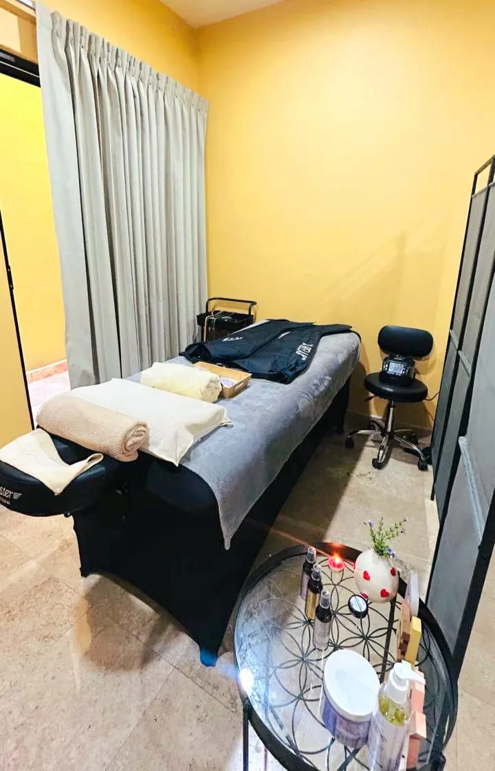 Cabina de masaje de Mandala